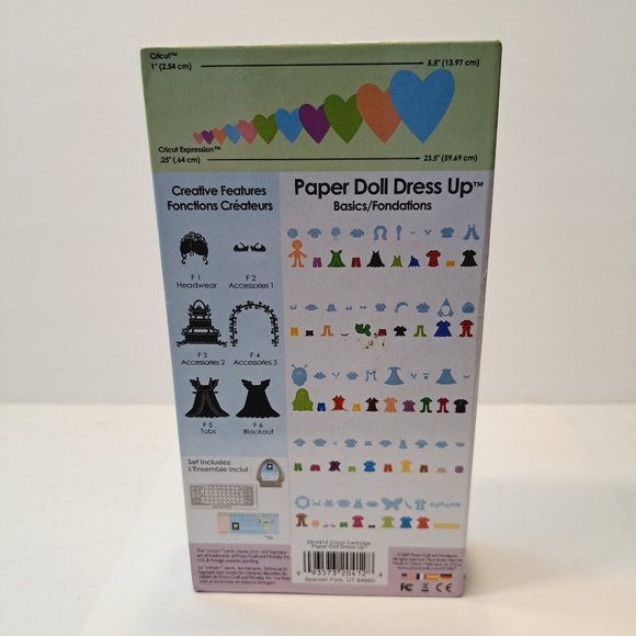Cricut Paper Doll Dress Up Cricut Die Cut - Picture 5 of 6